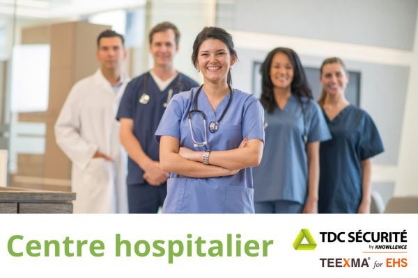 Centre hospitalier témoignage Client logiciel sécurité au travail